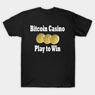 Bitcoin Bull Run Casino T-Shirt